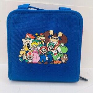 Super Mario (Nintendo 3DS PowerA Carrying Case Pouch Zippered, 2014)